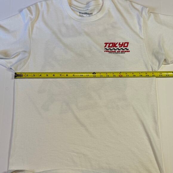 BrandMakers 1984 Tokyo Festival of Speed Championships Shirt sz: LARGE - Picture 5 of 7